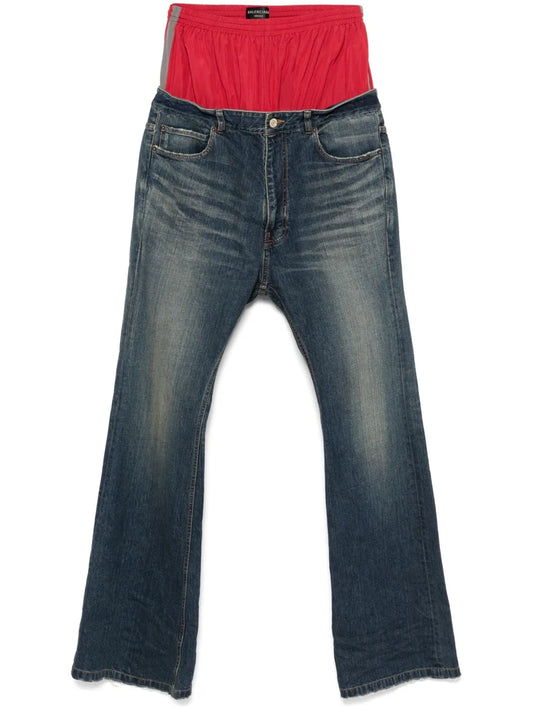 Layered Jeans