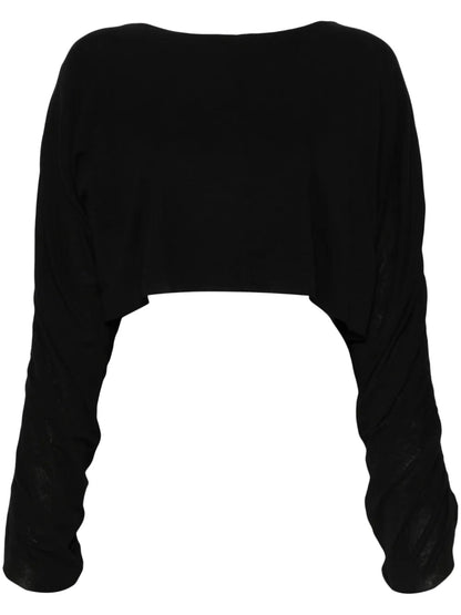 Ruched Crop Top