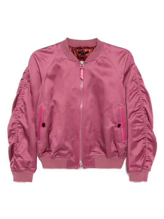 Zip-Up Bomber Jacket