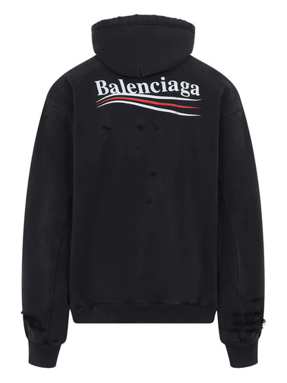 Logo Cotton Hoodie