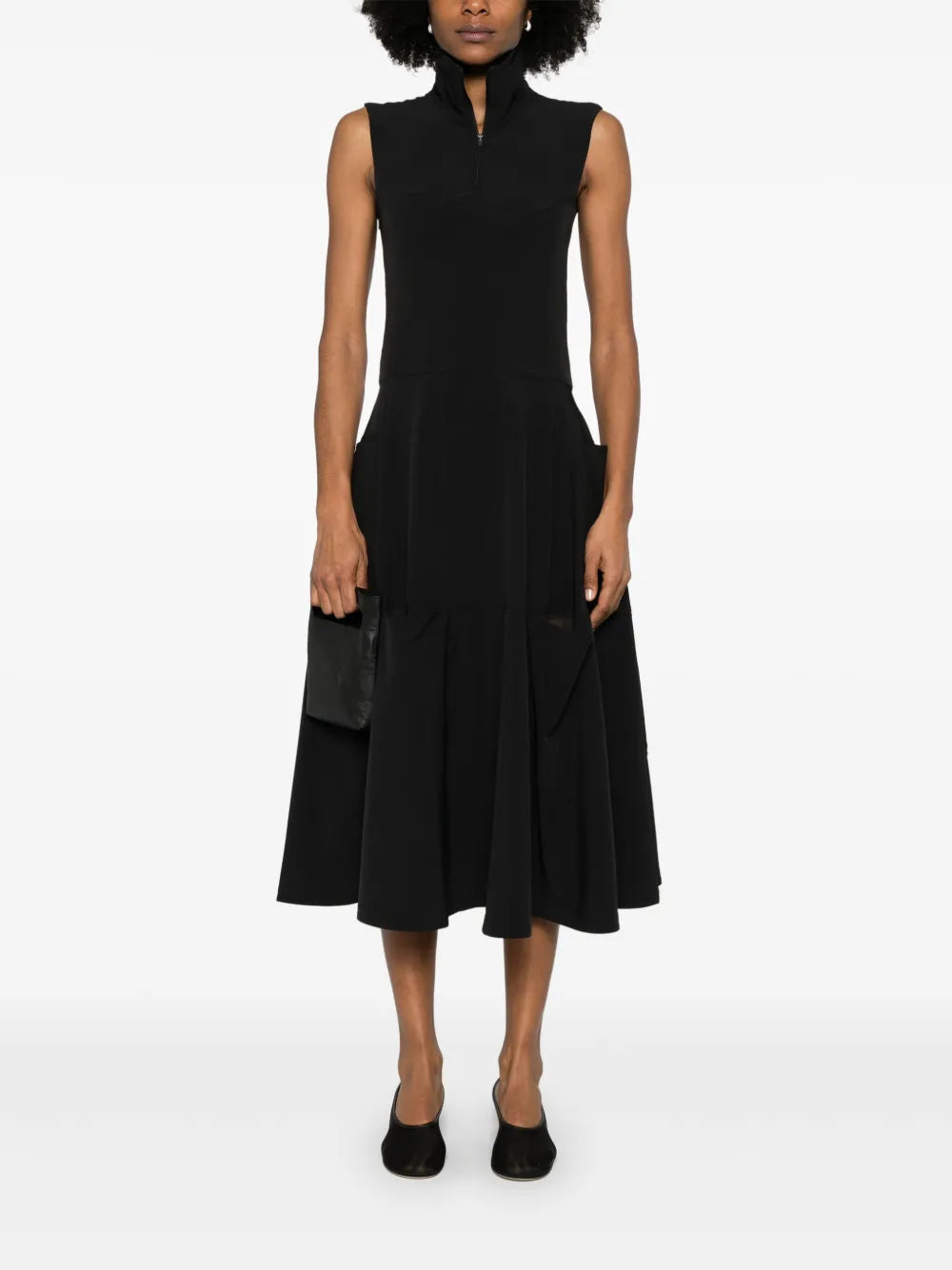 Vent Midi Dress