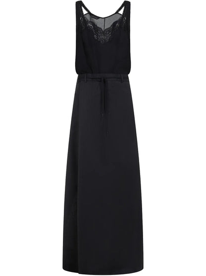 Patched Maxi Dress