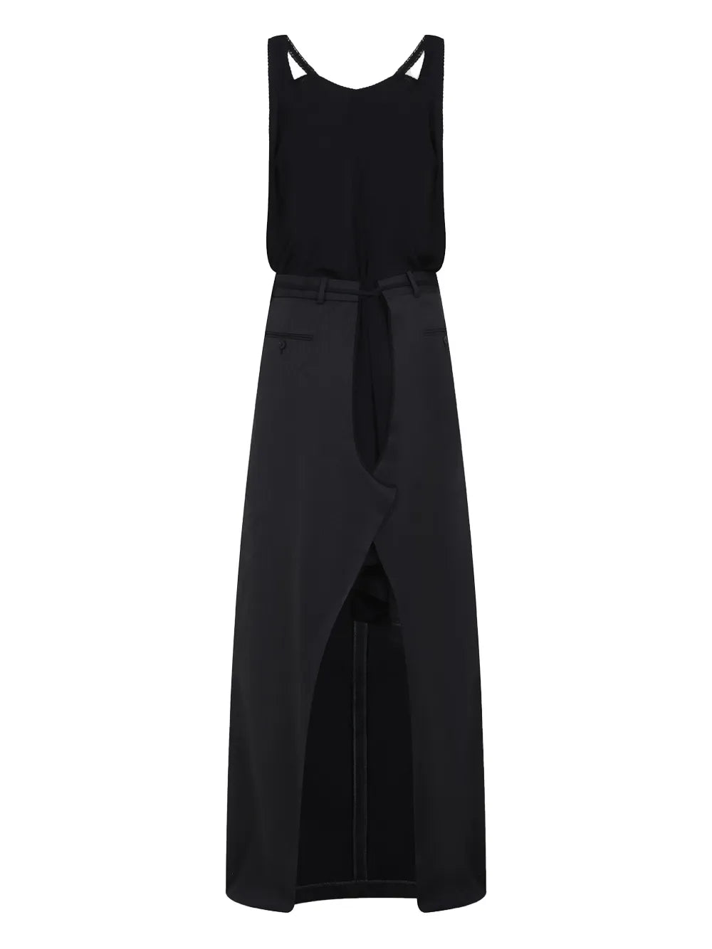 Patched Maxi Dress