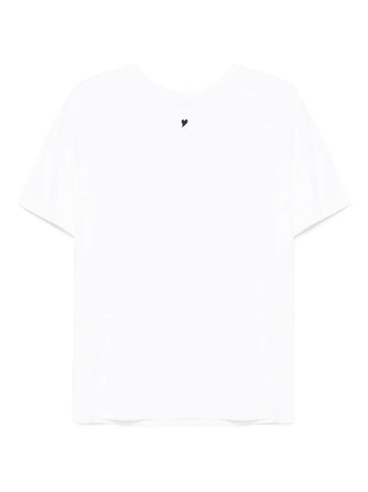 Mini Heart Embroidered T-Shirt