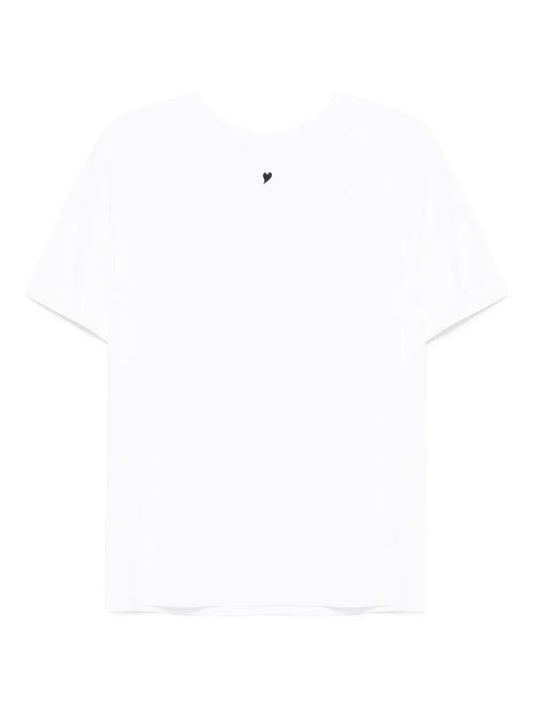 Mini Heart Embroidered T-Shirt