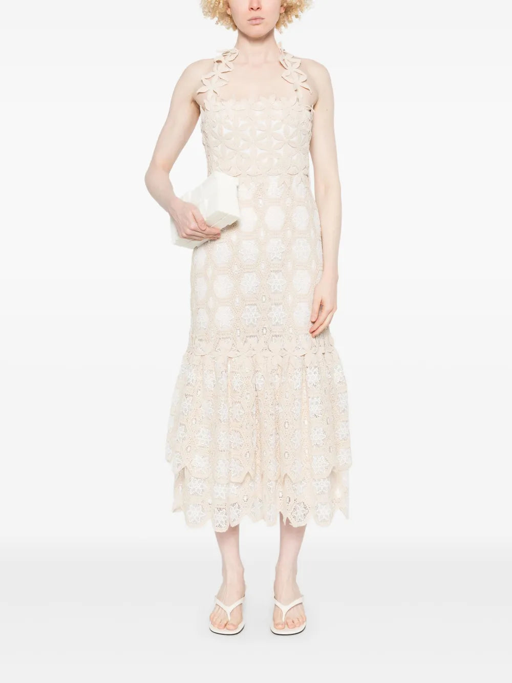 Crochet Midi Dress