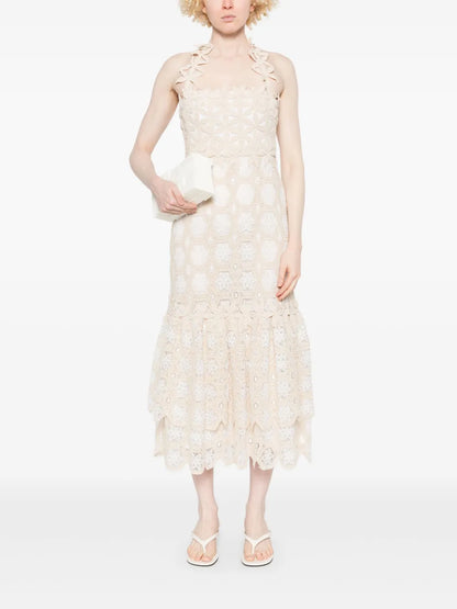 Crochet Midi Dress
