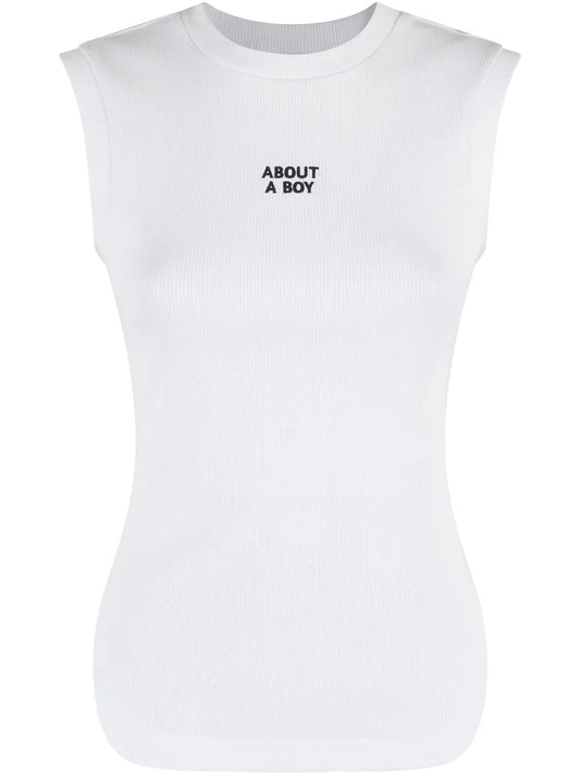 Printed Cotton Tank Top