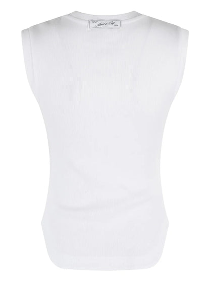 Printed Cotton Tank Top