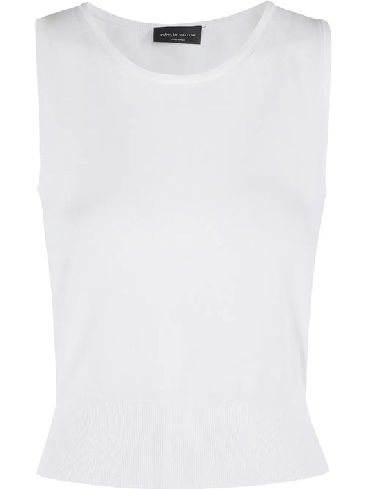 Fine-Knit Tank Top