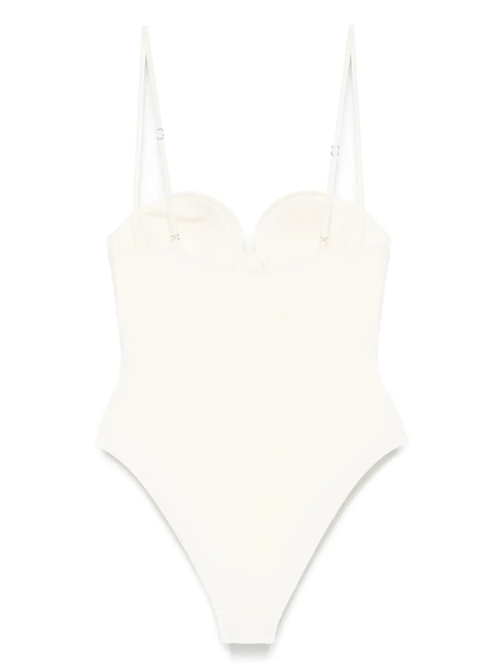 3D Flower Bustier Swimsuit