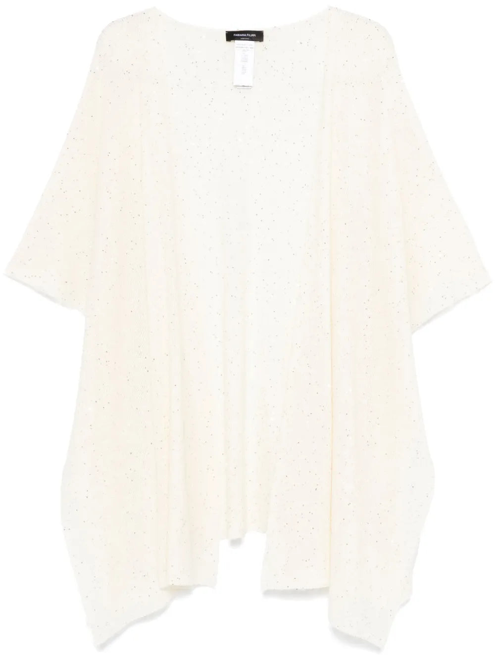 Sequin-Embellished Cape