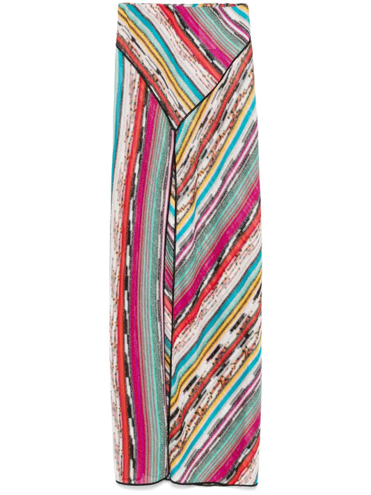 Striped Maxi Skirt