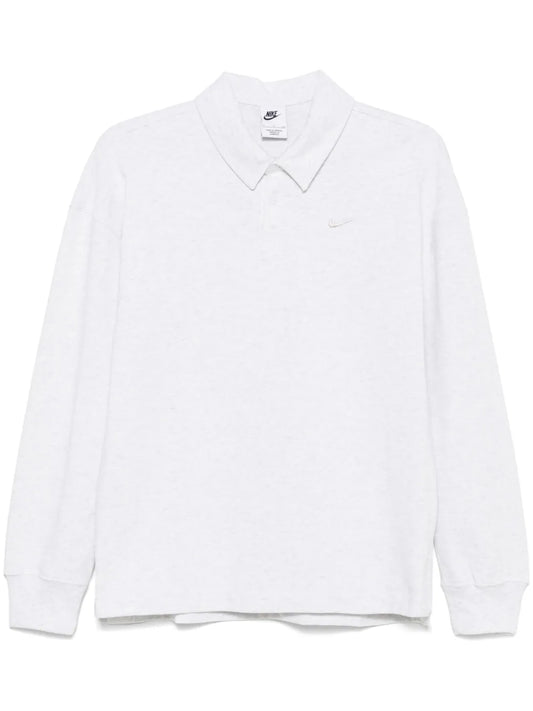 Long-Sleeves Polo Top
