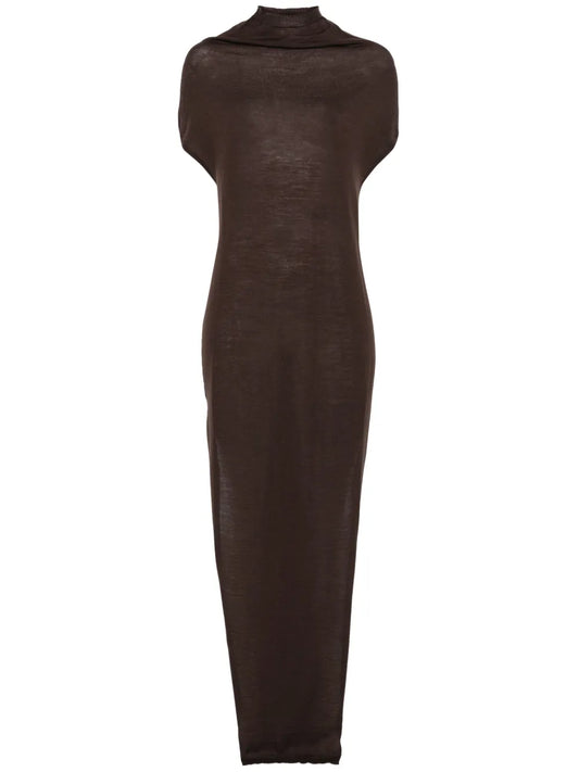 Fine-Knit Maxi Dress
