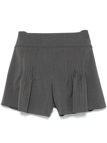 Pleated Shorts