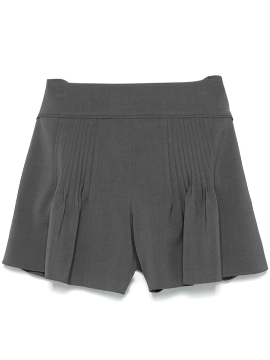 Pleated Shorts