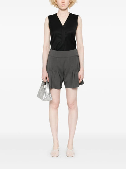 Pleated Shorts