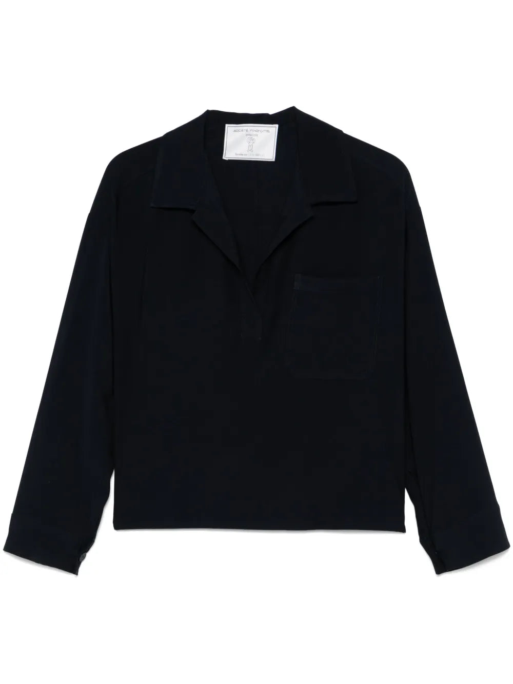 Long-Sleeve Blouse