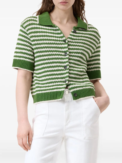 Short-Sleeve Knit Top