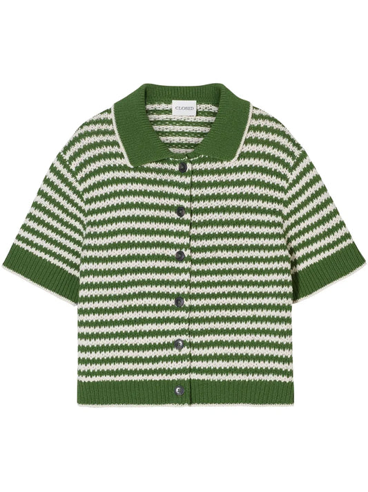 Short-Sleeve Knit Top