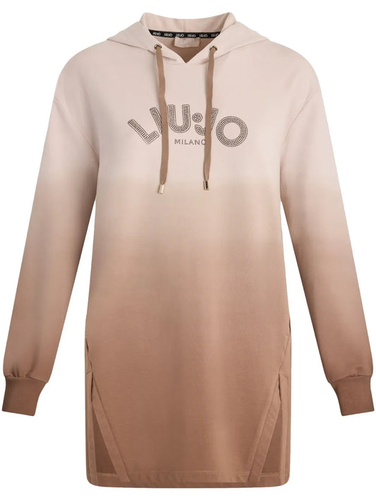 Rhinestone-Embellished Hoodie