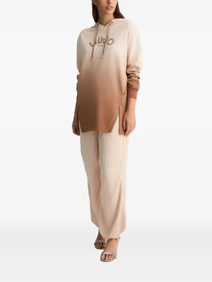 Rhinestone-Embellished Hoodie