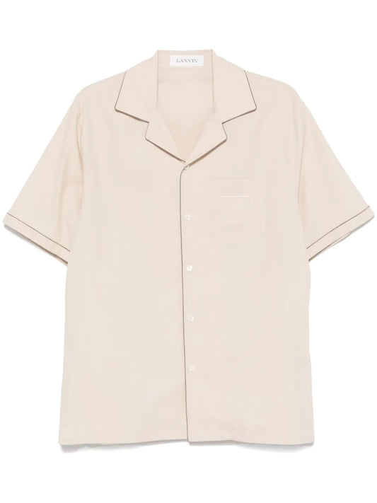 Logo-Patch Shirt