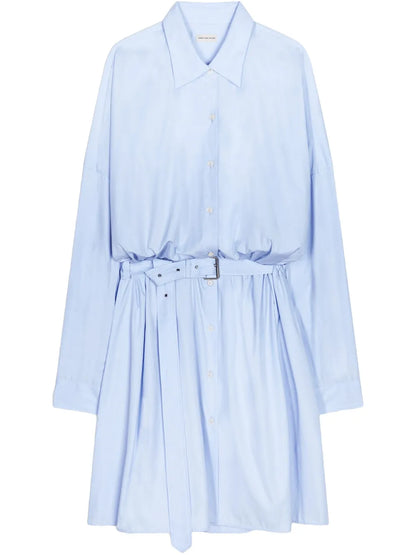 Belted Shirt Dress