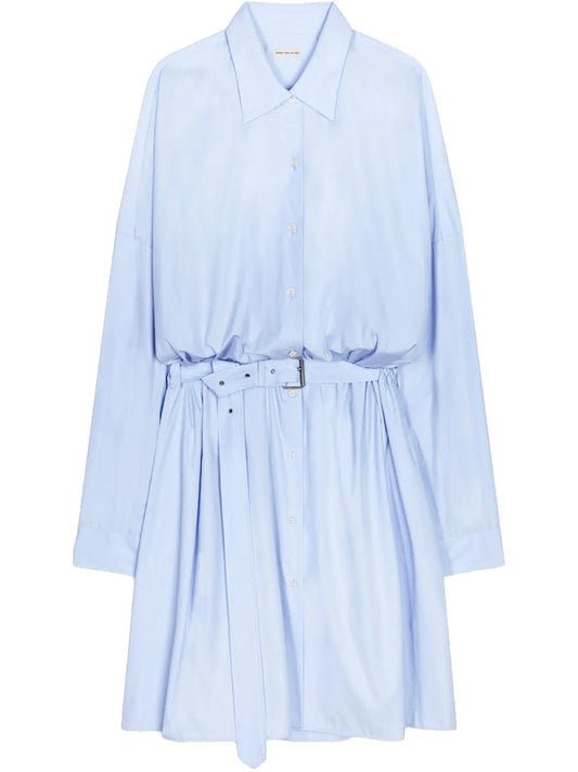 Belted Shirt Dress