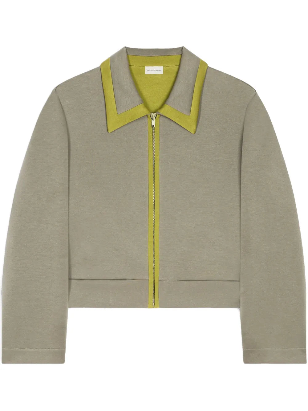 Contrast-Trim Jacket