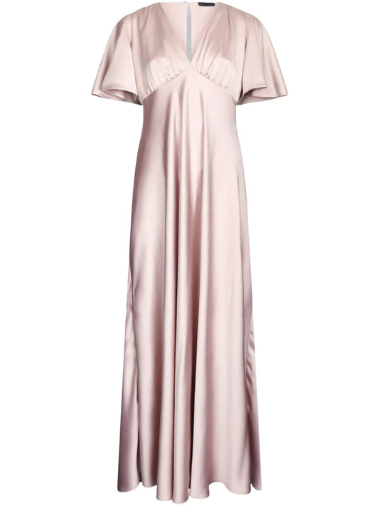 Satin Maxi Dress