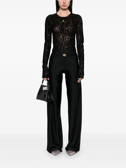 Cross-Strap Detail Trousers