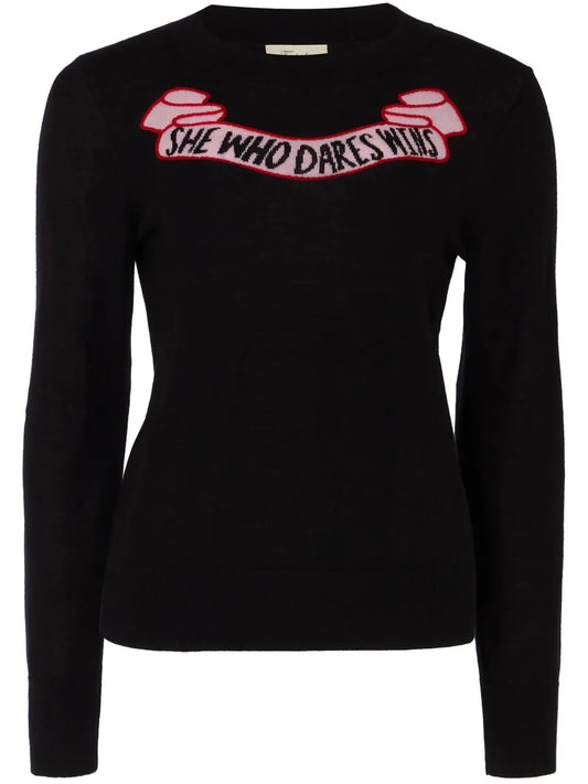 She Who Dares Win Jumper