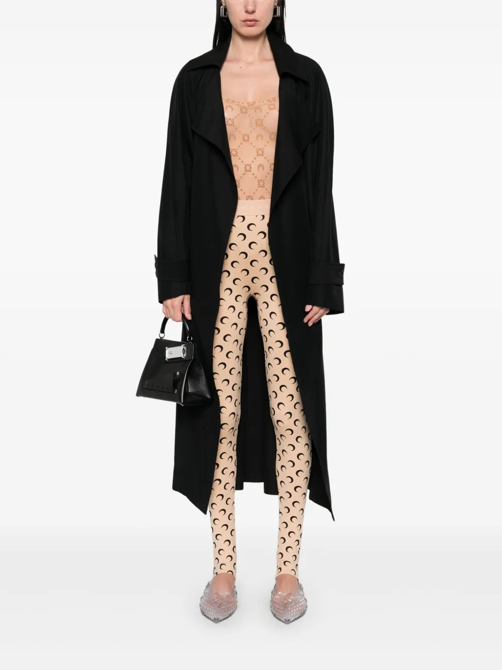 Mesh Flocked Bodysuit