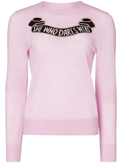 She Who Dares Win Jumper