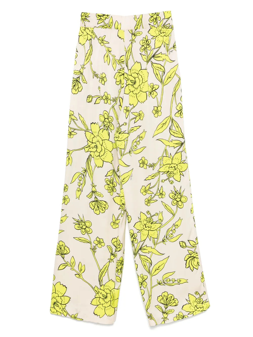 Printed Satin Trousers