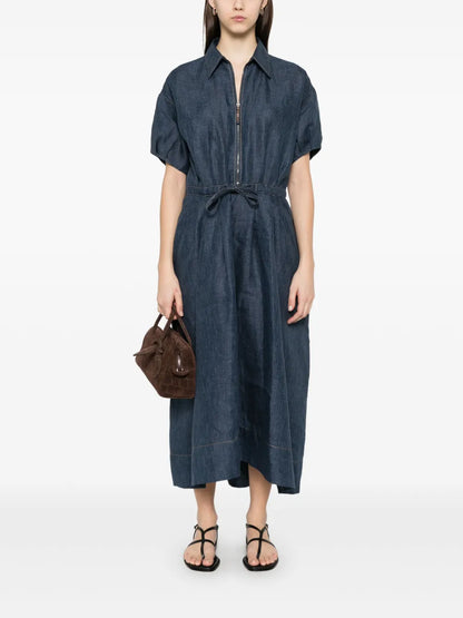 Denim Maxi Dress