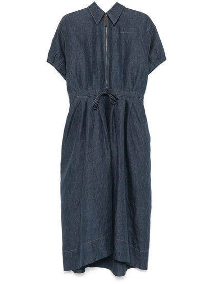 Denim Maxi Dress