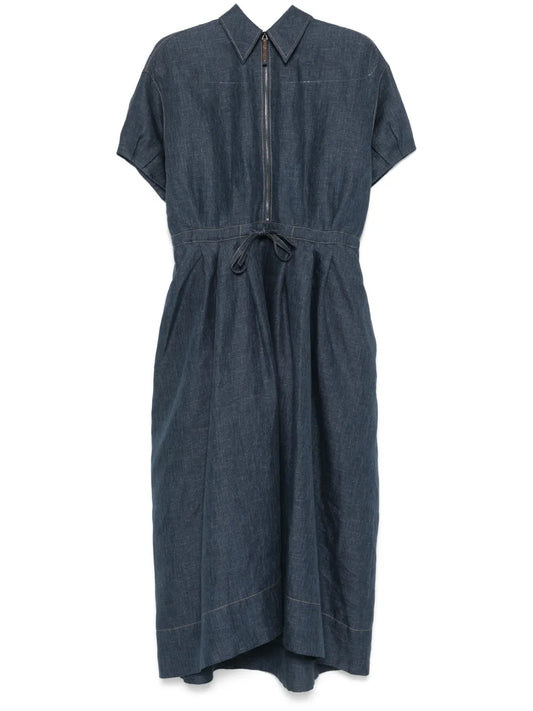 Denim Maxi Dress