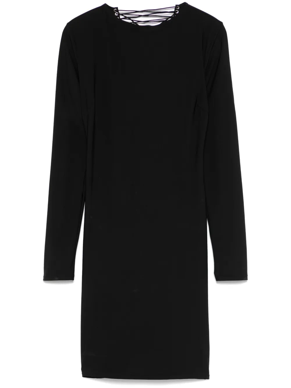 Open-Back Mini Dress