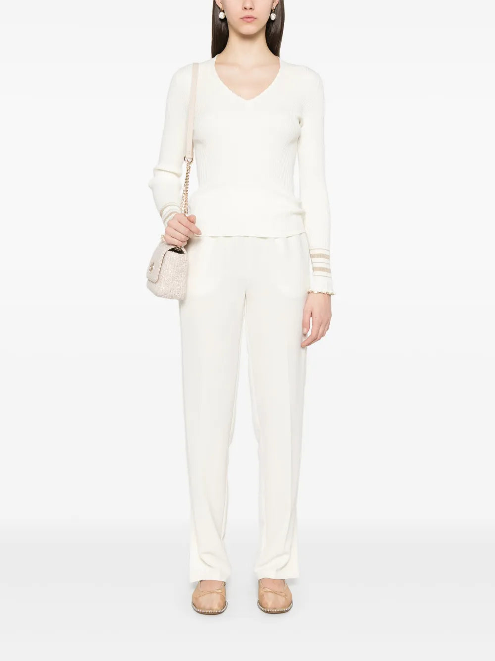 Lurex Ribbed Top