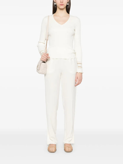 Lurex Ribbed Top