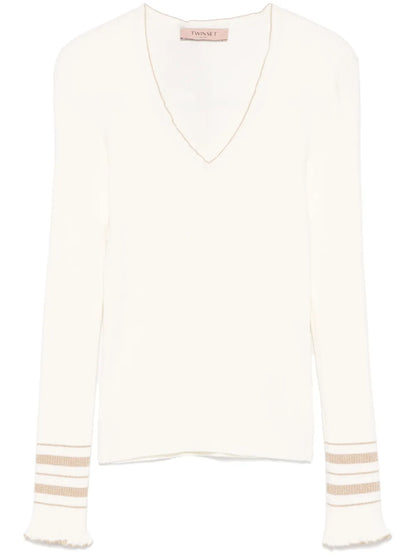 Lurex Ribbed Top