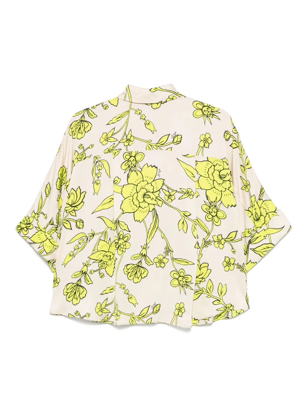 Printed Satin Shirt