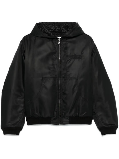 Numbers Motif-Embroidered Jacket