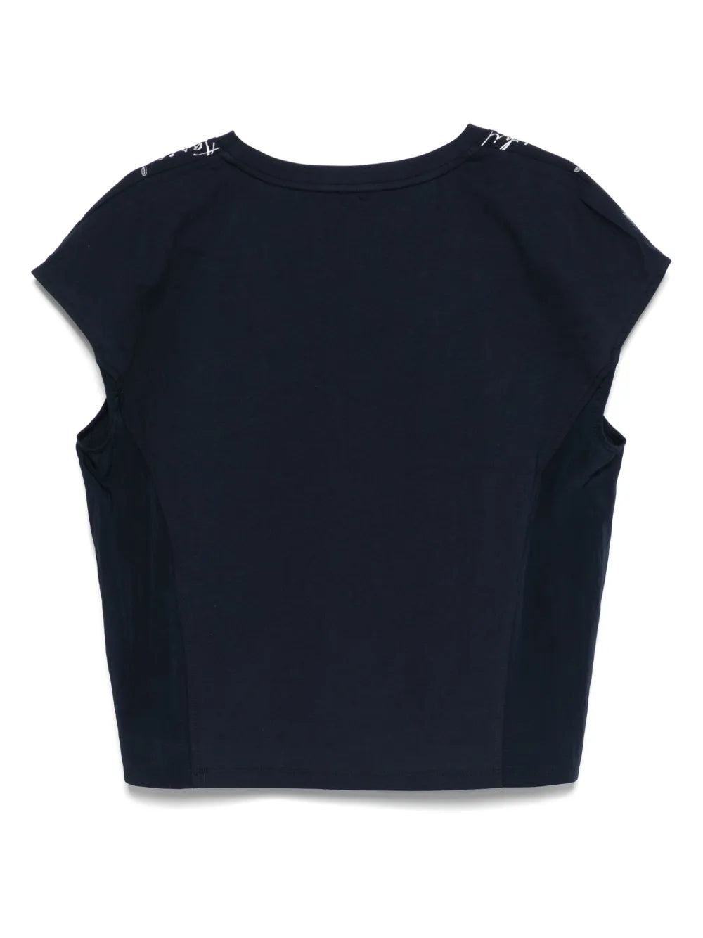 Crystal-Embellished Printed T-Shirt