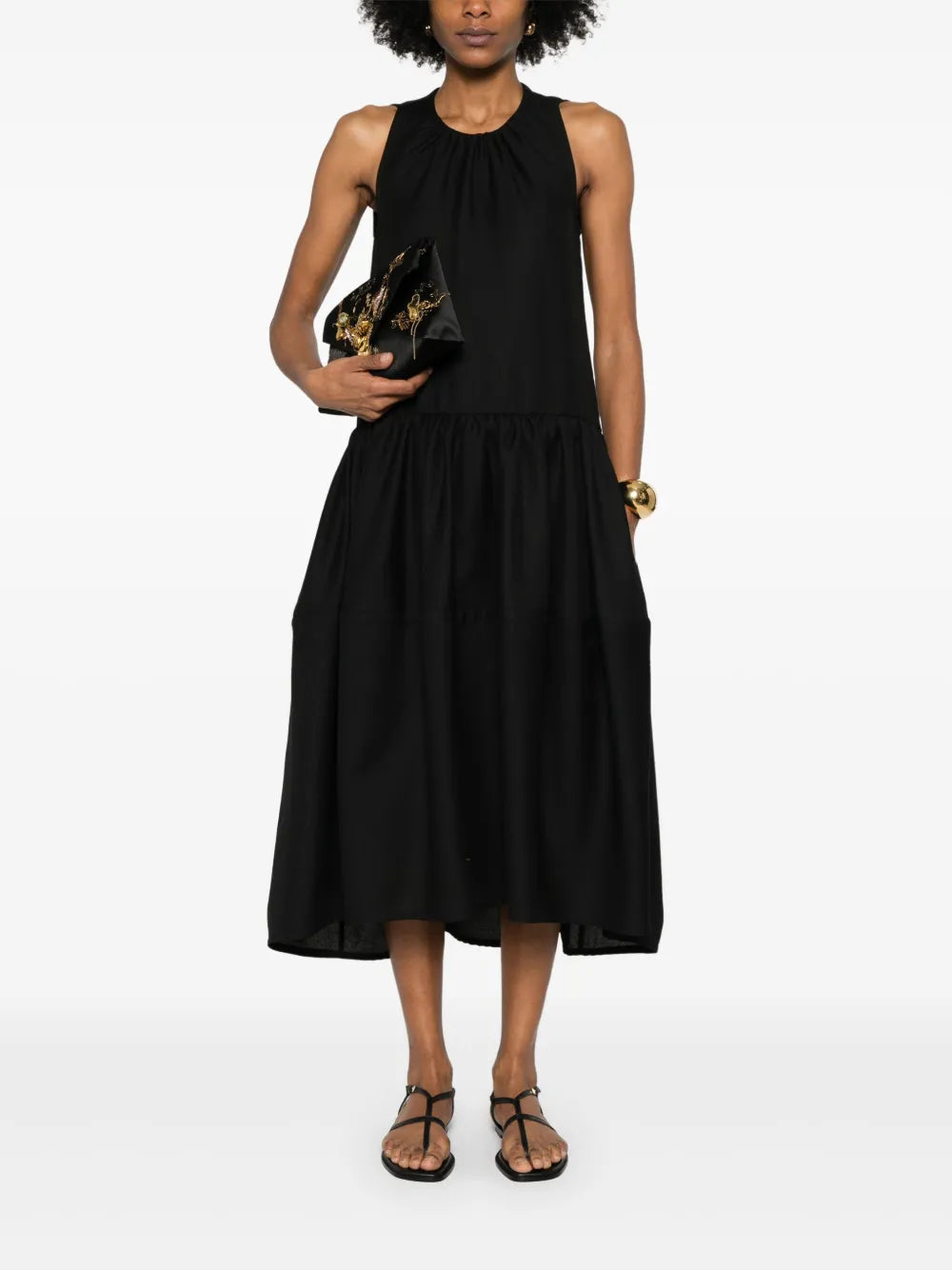 Wool Midi Dress