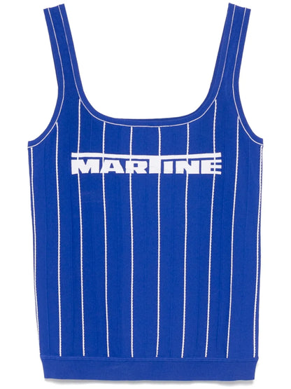 Logo-Print Vest