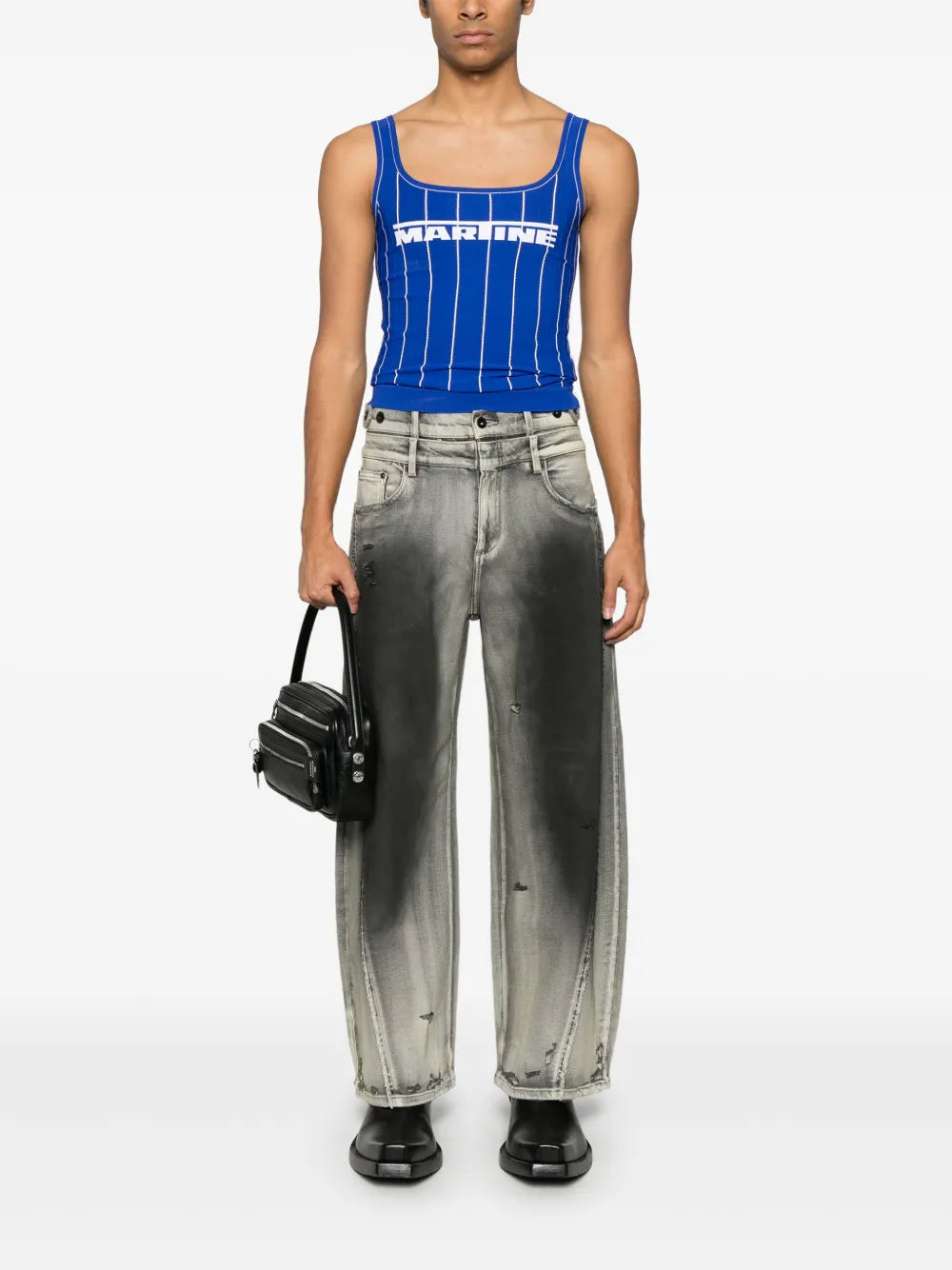 Logo-Print Vest